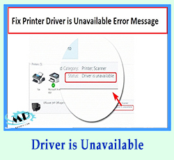 Driver is Unavailable